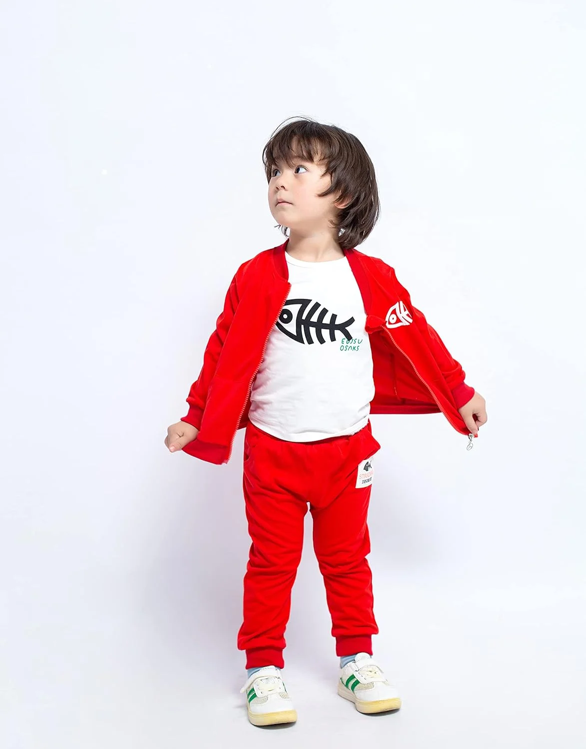 ست لباس نوزادی پسرانه BINIDUCKLING شامل کت، شلوار و پیراهن - لباس های غیر رسمی 3 تکه