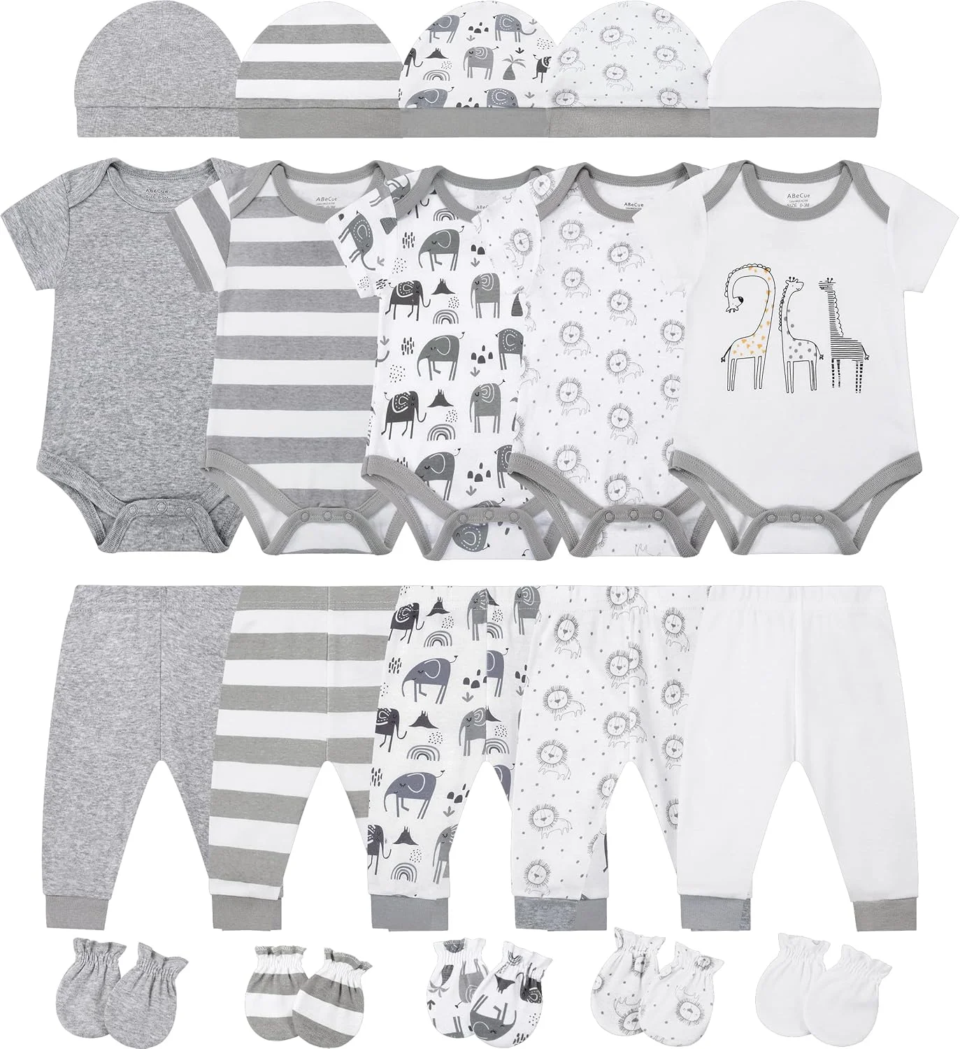 ست لباس پنبه ای نرم پسرانه ABeCue