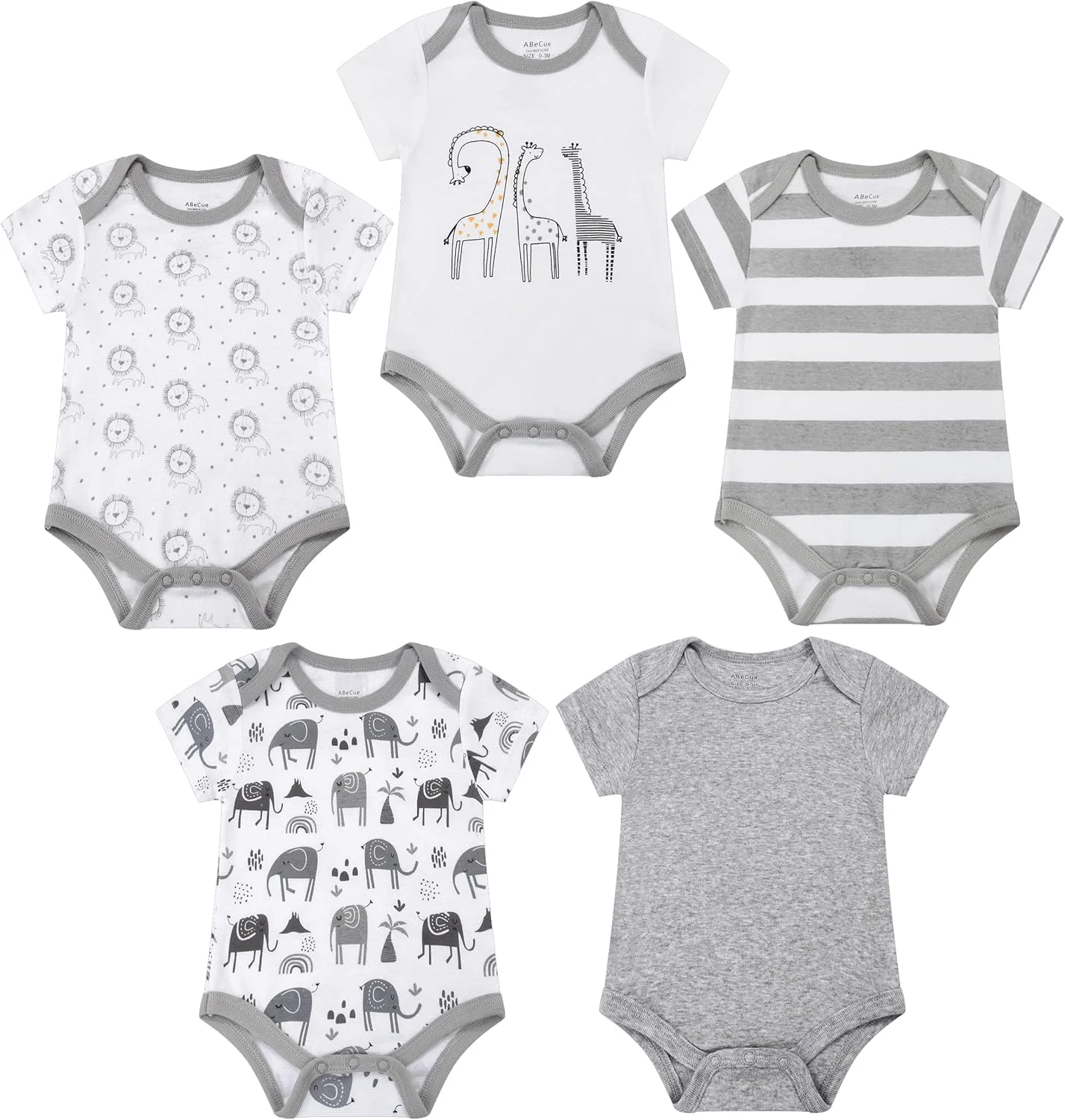 ست لباس پنبه ای نرم پسرانه ABeCue