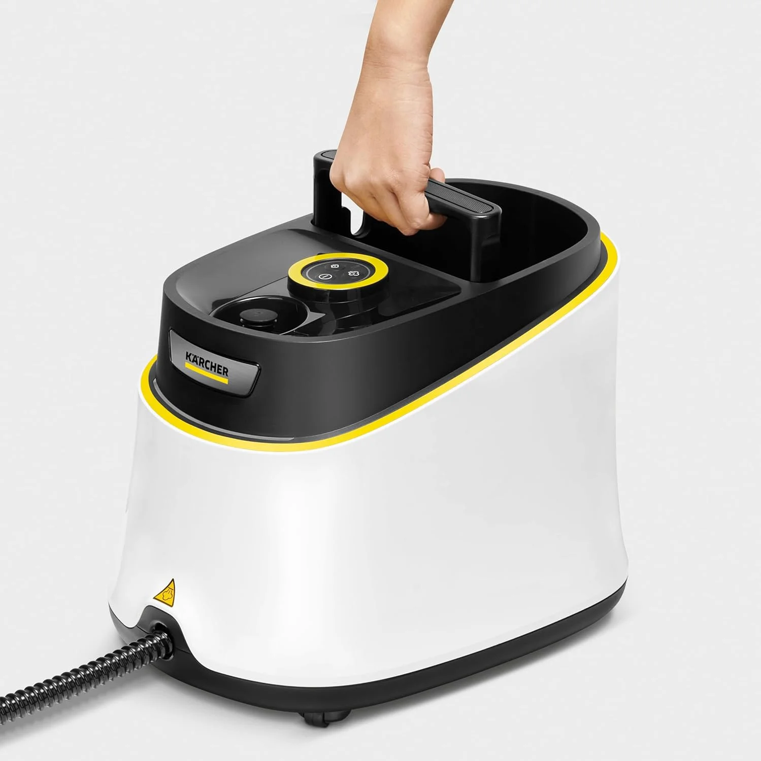 بخارشوی کارچر SC 3 Deluxe EasyFix - زمان گرم شدن 30 ثانیه، با حلقه نور LED و محل نگهداری لوازم جانبی، توان پوشش سطحی تقریباً 75 متر مربع در هر بار پر کردن مخزن، سبک و جمع و جور، حلقه LED، انعطاف پذیر بخارشوی کارچر SC 3 Deluxe EasyFix - زمان گرم شدن 30 ثانیه، با حلقه نور LED و محل نگهداری لوازم جانبی، توان پوشش سطحی تقریباً 75 متر مربع در هر بار پر کردن مخزن، سبک و جمع و جور، حلقه LED، انعطاف پذیر