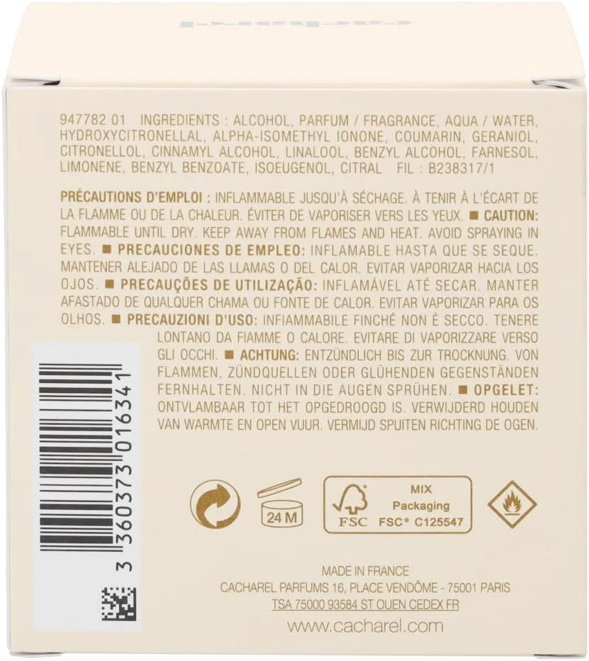 ادکلن زنانه کاشارل نوا ادو تویلت 50 میلی لیتر