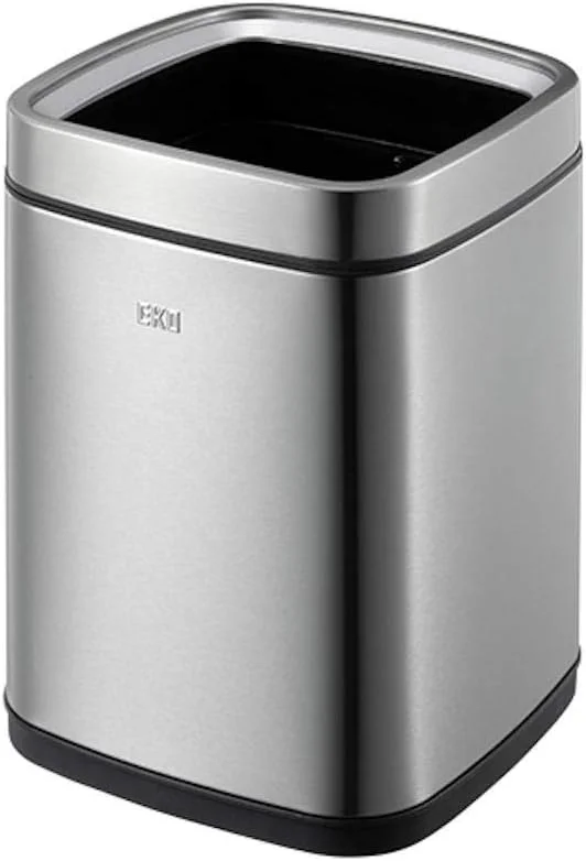 سطل زباله استیل درب باز اکو مدل لاگونا با ظرفیت 12 لیتر - نقره ای سطل زباله استیل درب باز اکو مدل لاگونا با ظرفیت 12 لیتر - نقره ای