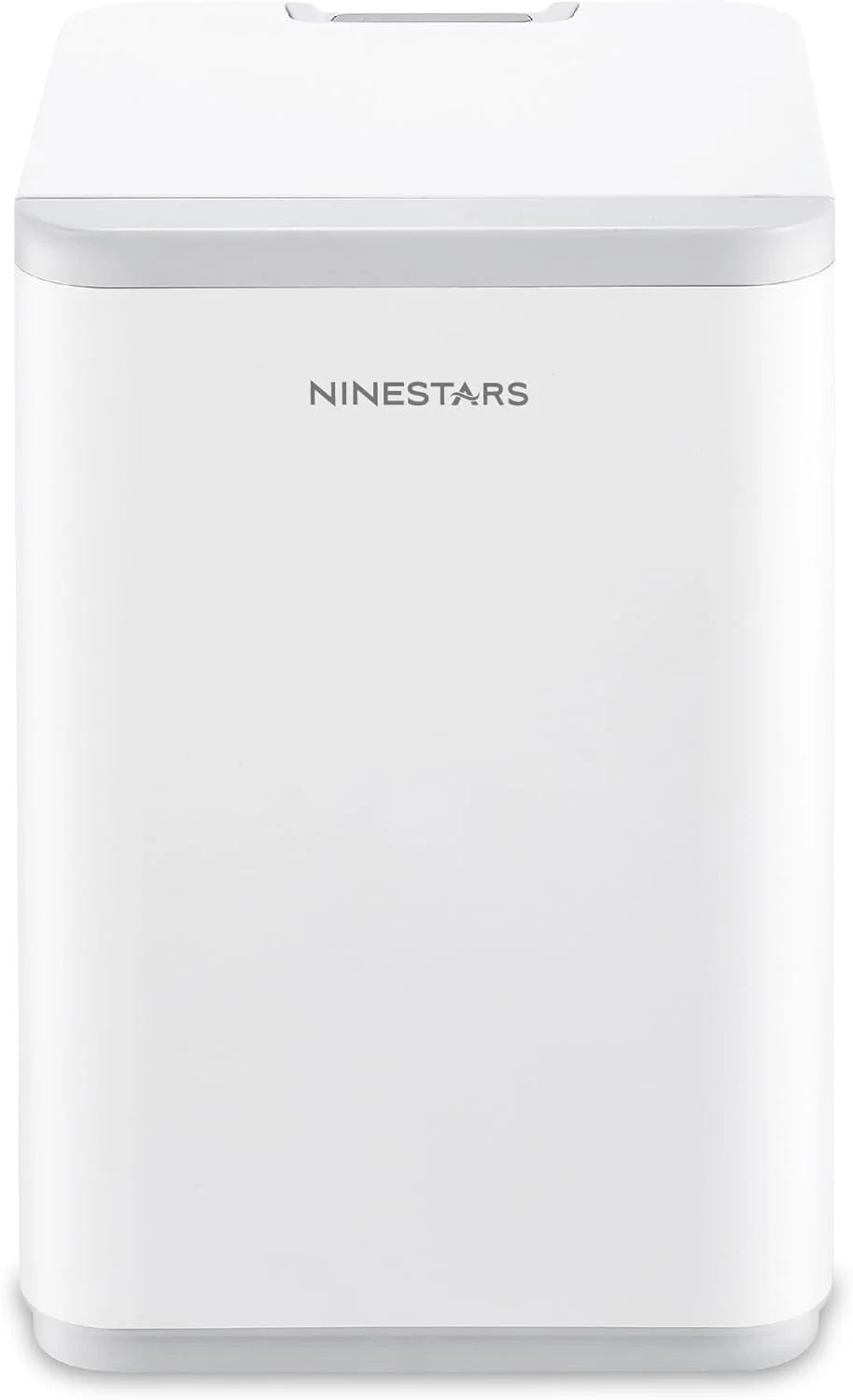 سطل زباله سنسوردار بدون لمس شیک Ninestars DZT-10-35 با درب | سطل زباله پلاستیکی اتوماتیک برای فضای باز، خانه، دفتر، هتل، حمام، آشپزخانه | 10 لیتر - سفید سطل زباله سنسوردار بدون لمس شیک Ninestars DZT-10-35 با درب | سطل زباله پلاستیکی اتوماتیک برای فضای باز، خانه، دفتر، هتل، حمام، آشپزخانه | 10 لیتر - سفید