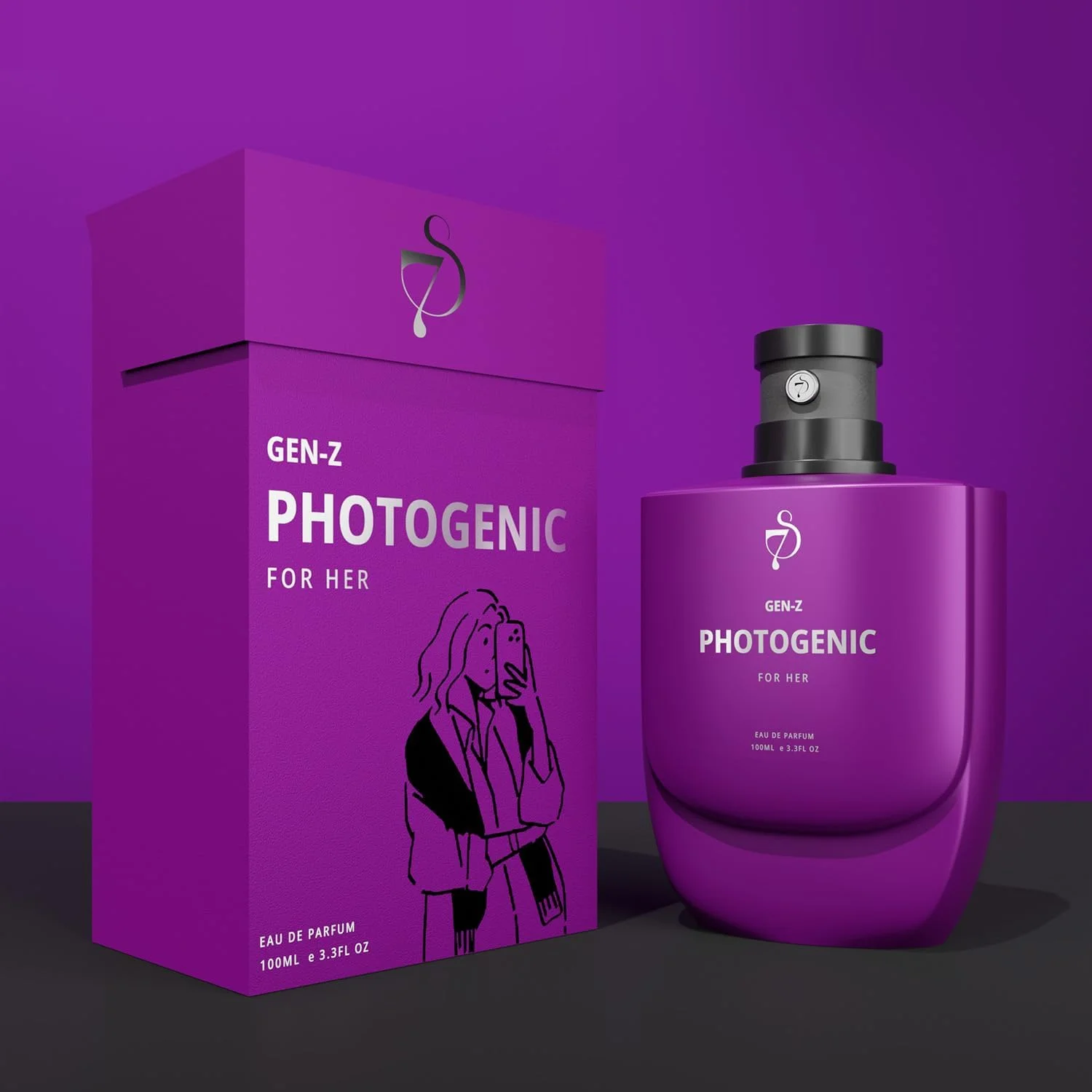 ادکلن زنانه 7S Photogenic Gen-Z Edition با رایحه شرقی ماندگار 100 میلی لیتر ادکلن زنانه 7S Photogenic Gen-Z Edition با رایحه شرقی ماندگار 100 میلی لیتر