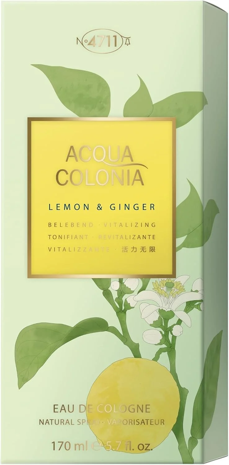 ادکلن اسپری لیمو و زنجبیل 4711 Acqua Colonia (170 میلی لیتر / 5.7 اونس)