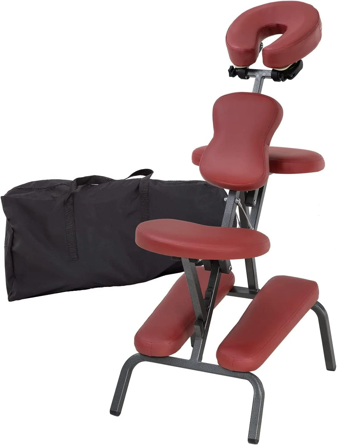 صندلی ماساژ قابل حمل کول بیبی، صندلی تتو، صندلی تراپی، اسفنج ضخامت 4 اینچی، صندلی ماساژ تاشو با قابلیت تنظیم ارتفاع، صندلی ماساژ صورت، صندلی اسپا، کیف حمل، ست 2 تکه