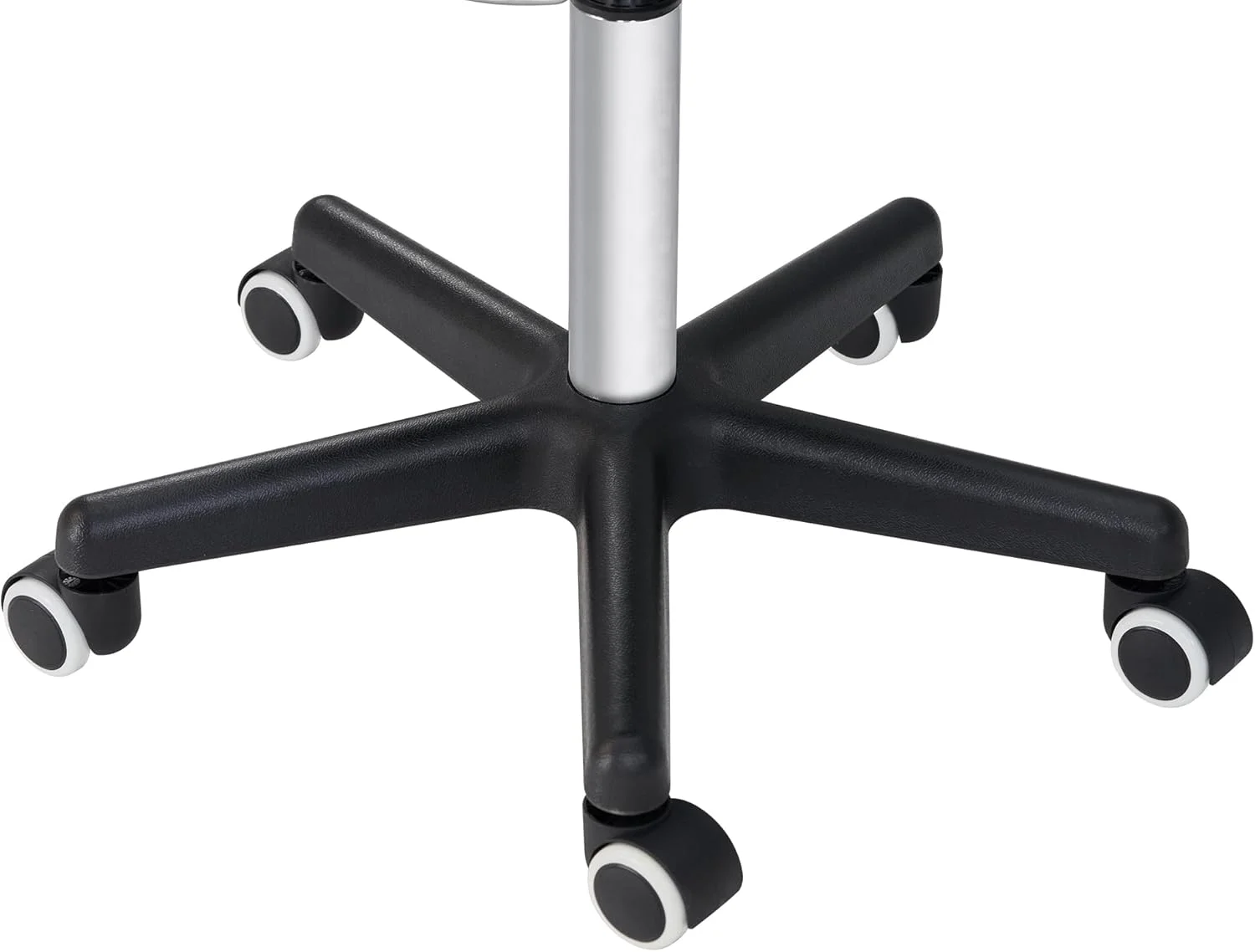 صندلی چرخدار ارگونومیک گردان قابل تنظیم Master Massage Glider، صندلی هیدرولیک چرخشی برای آرایشگاه، دندانپزشکی، مشکی رنگ، مناسب برای درمانگر، کلینیک، تاتو، اسپا، فیشیال، زیبایی، مژه، سالن ها، خانه، استودیو، دفتر