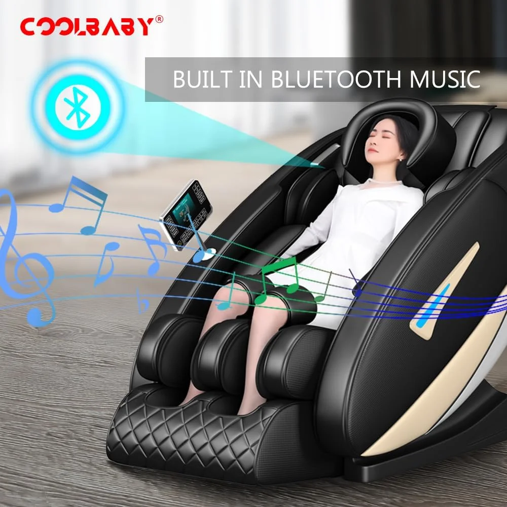 صندلی ماساژور برقی COOLBABY مدل Z8 با ماساژور فضایی جدید با سر ماساژ انعطاف پذیر 8D، بلندگوی استریو بلوتوث HIFI و نورپردازی رمانتیک صندلی ماساژور برقی COOLBABY مدل Z8 با ماساژور فضایی جدید با سر ماساژ انعطاف پذیر 8D، بلندگوی استریو بلوتوث HIFI و نورپردازی رمانتیک