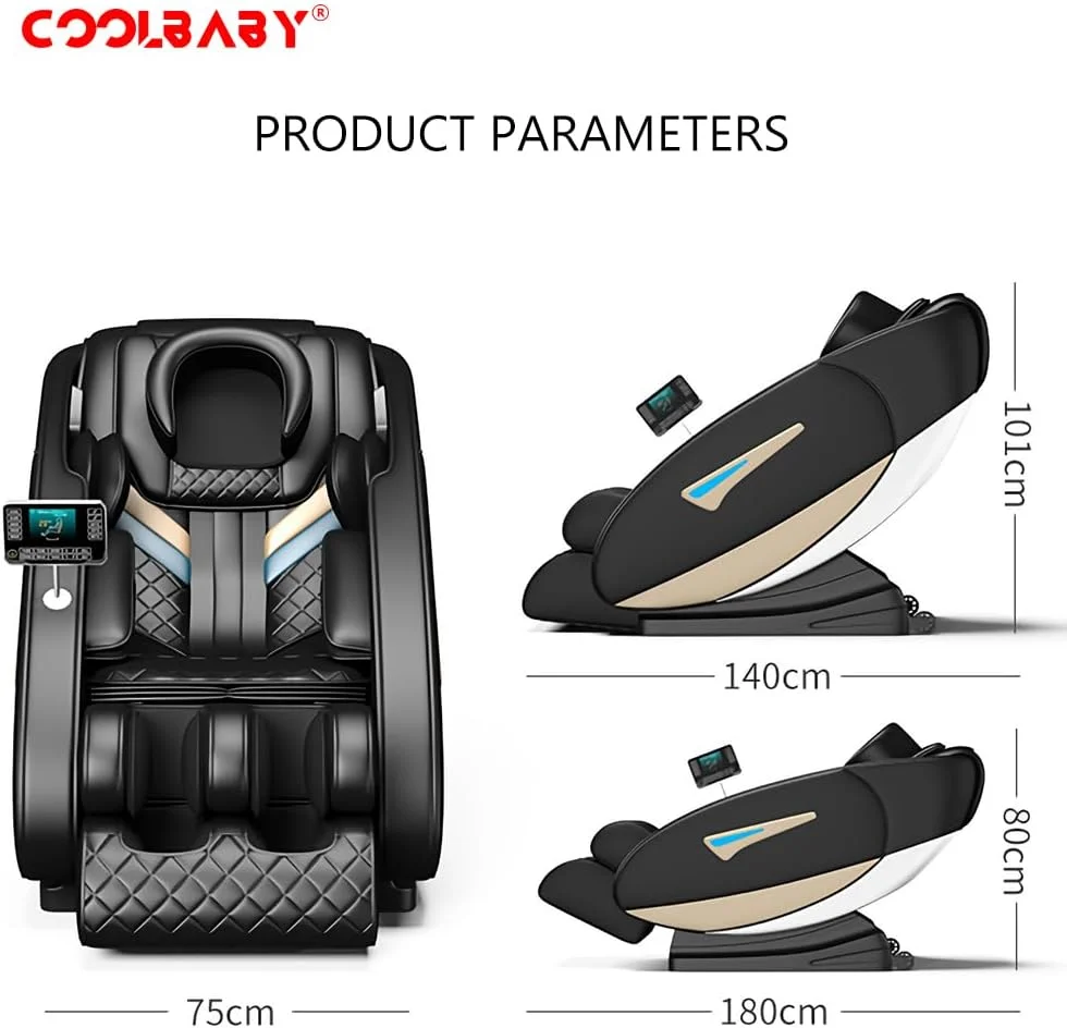 صندلی ماساژور برقی COOLBABY مدل Z8 با ماساژور فضایی جدید با سر ماساژ انعطاف پذیر 8D، بلندگوی استریو بلوتوث HIFI و نورپردازی رمانتیک صندلی ماساژور برقی COOLBABY مدل Z8 با ماساژور فضایی جدید با سر ماساژ انعطاف پذیر 8D، بلندگوی استریو بلوتوث HIFI و نورپردازی رمانتیک