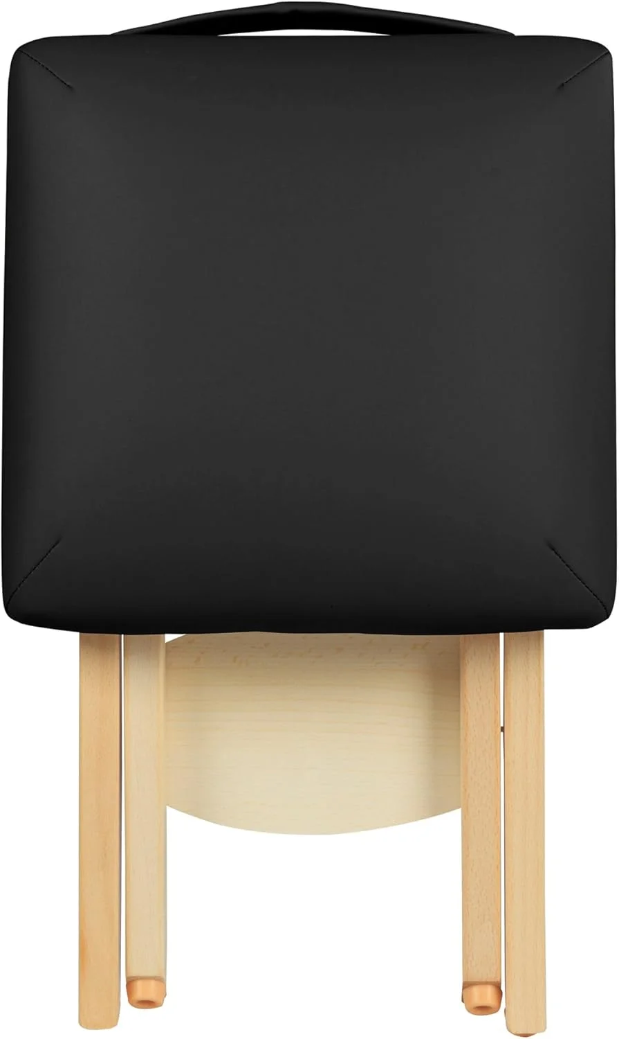Master Massage Wooden Portable Folding Massage Stool- Lightweight Wood Foldable Tattoo Stool-Portable Tattoo Stool-Mobile Chair Seat Easy to Carry, Black Master Massage Wooden Portable Folding Massage Stool- Lightweight Wood Foldable Tattoo Stool-Portable Tattoo Stool-Mobile Chair Seat Easy to Carry, Black