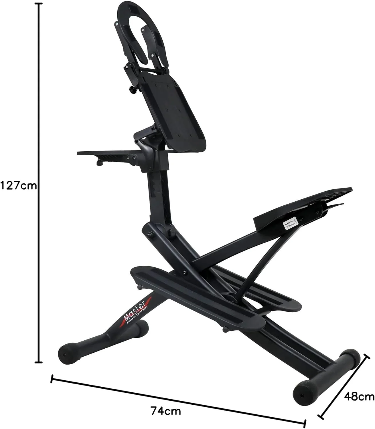 صندلی ماساژ تاشو قابل حمل حرفه ای مستر ماساژ، آلومینیومی، سبک وزن قابل تنظیم با کوسن موسیقی بلوتوث و کیف حمل، آبی، سایز آزاد صندلی ماساژ تاشو قابل حمل حرفه ای مستر ماساژ، آلومینیومی، سبک وزن قابل تنظیم با کوسن موسیقی بلوتوث و کیف حمل، آبی، سایز آزاد