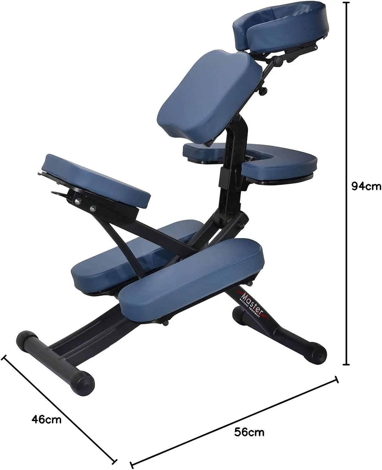 تجهیزات ماساژ مستر ماساژ صندلی ماساژ تاشو حرفه ای قابل حمل ریو آلومینیومی قابل تنظیم سبک وزن با کیف حمل 10114A آبی کینگ تجهیزات ماساژ مستر ماساژ صندلی ماساژ تاشو حرفه ای قابل حمل ریو آلومینیومی قابل تنظیم سبک وزن با کیف حمل 10114A آبی کینگ