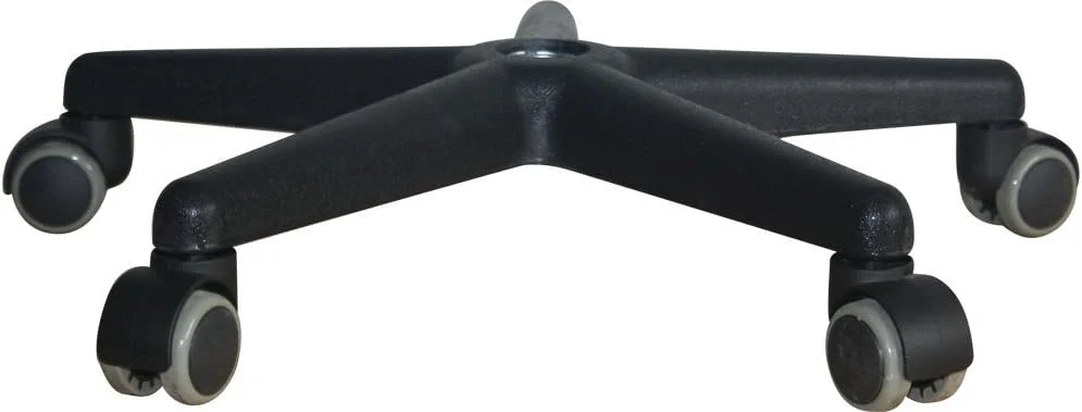 صندلی چرخدار هیدرولیک گردان لوکس آرایشگاهی مستر ماساژ، مشکی براق