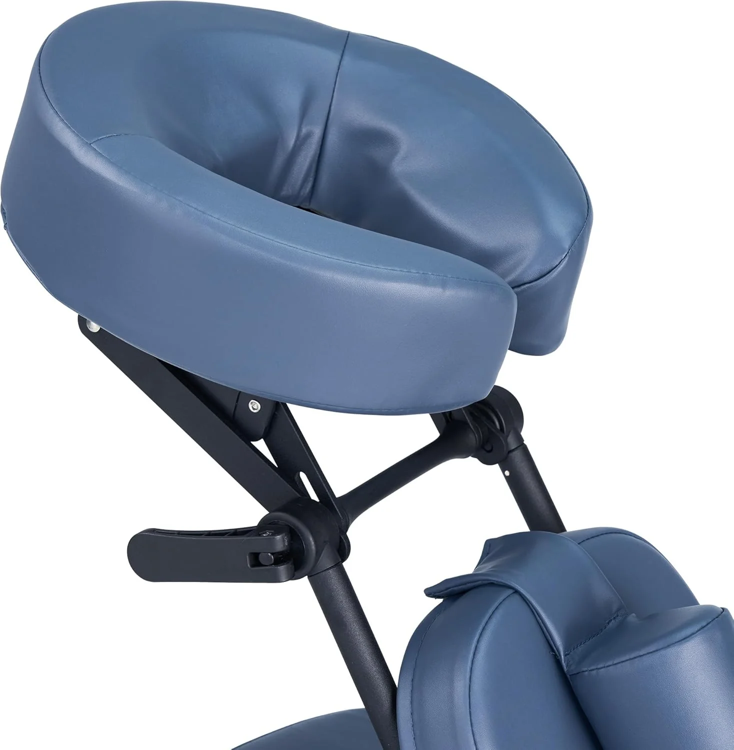 Master Massage Professional Lightweight Portable Massage Chair-Folding Foldable Aluminum Adjustable Tattoo Chair with Wheeled Carrying Case, Aluminum, Blue Master Massage Professional Lightweight Portable Massage Chair-Folding Foldable Aluminum Adjustable Tattoo Chair with Wheeled Carrying Case, Aluminum, Blue