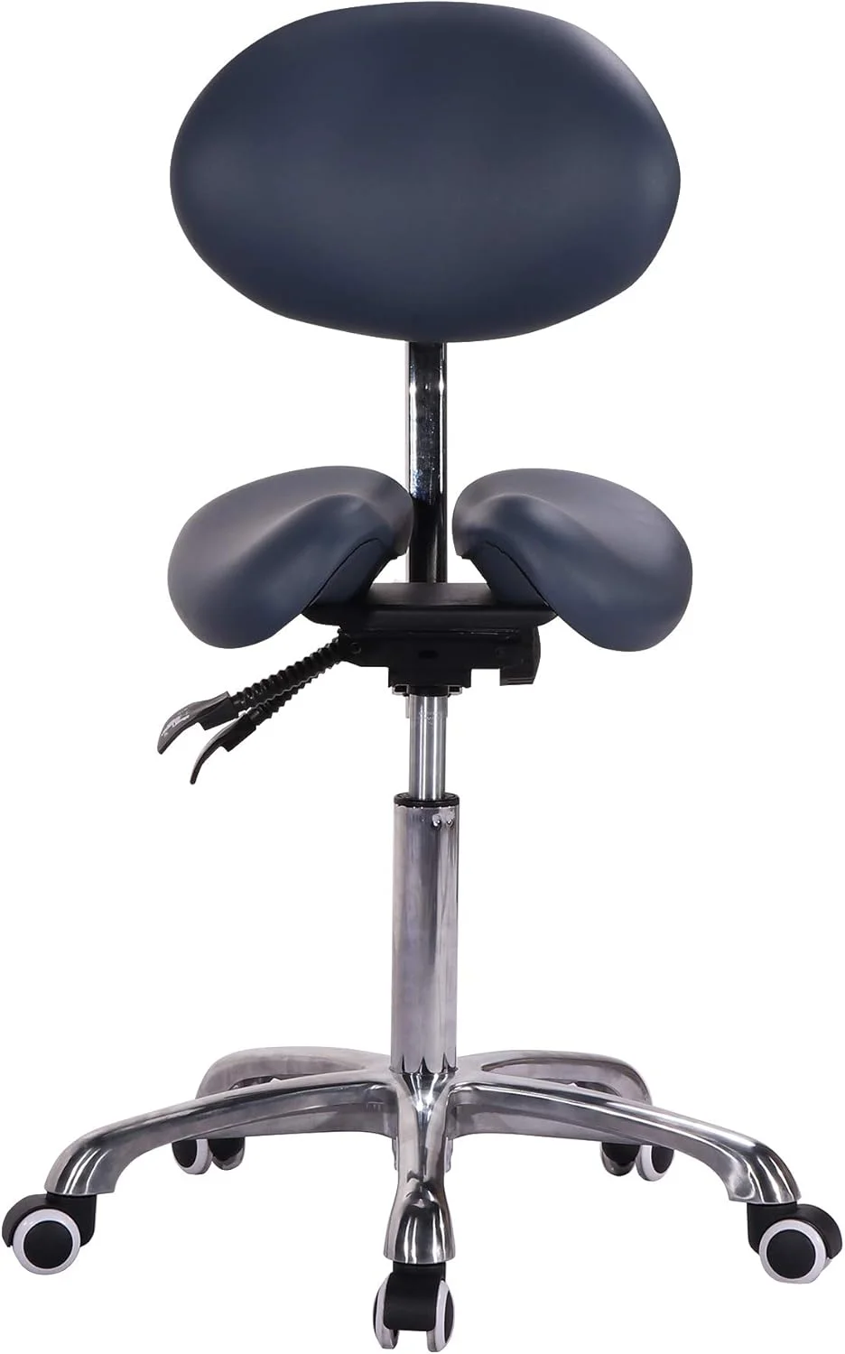 صندلی زین اسبی پشتی دار مدل Master Massage Berkeley با دو حالت شیب دار