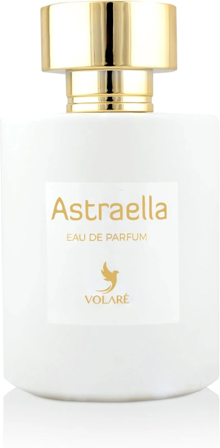 ادو پرفیوم Volare Astraella مناسب برای آقایان و بانوان – 100 میلی لیتر | رایحه مرکباتی تازه، گل‌دار و وانیلی کهربایی