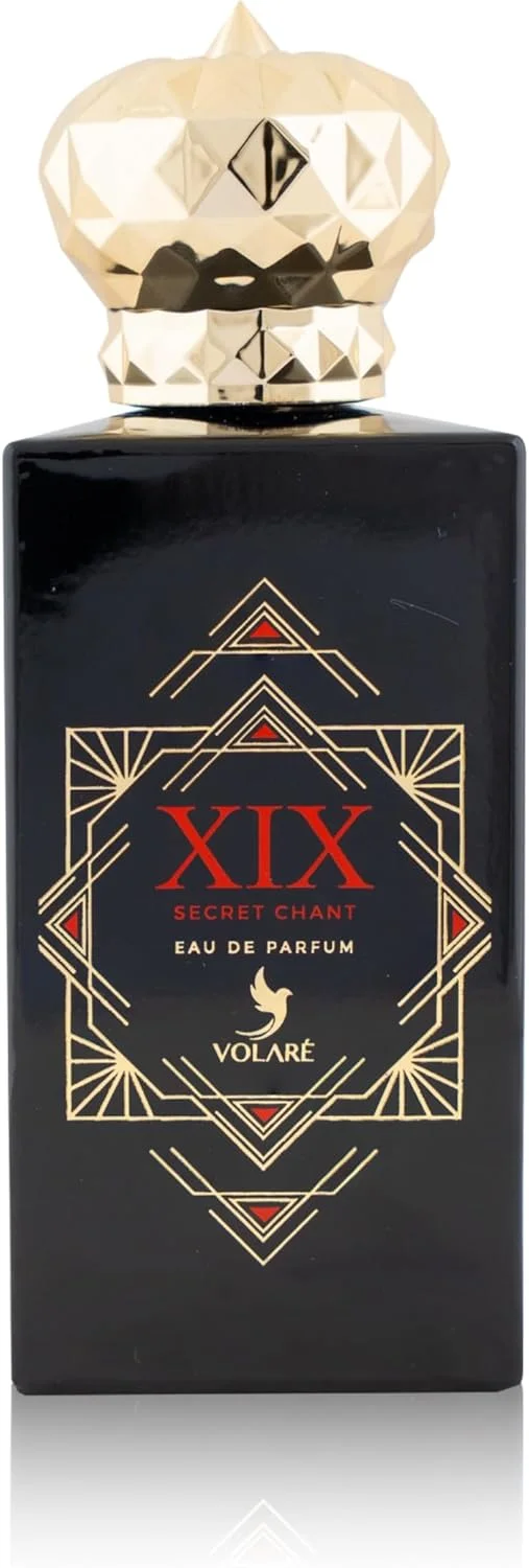 Volare XIX Secret Chant | آلدئیدها، گل مریم، نیلوفر آبی و مشک کشمیر در یک مسیر چوبی شرقی | ادو پرفیوم زنانه - 100 میلی لیتر