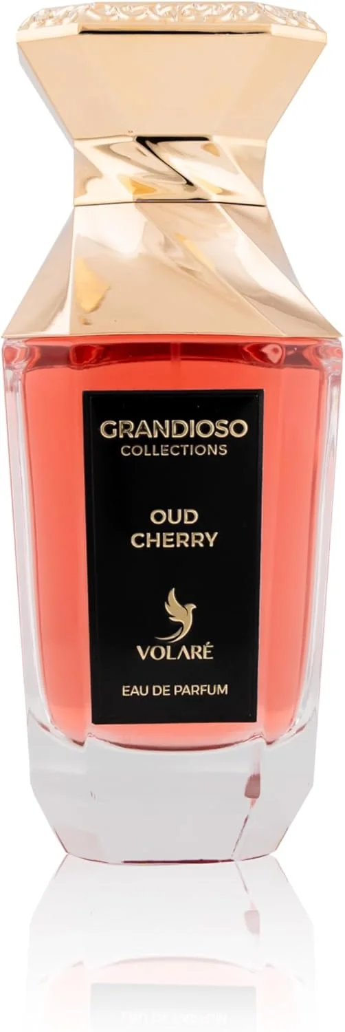 ولار، عود چری گراندیوسو کالکشن | رایحه عود و گیلاس میوه ای و گل رز | ادو پرفیوم مردانه و زنانه - 100 میلی لیتر
