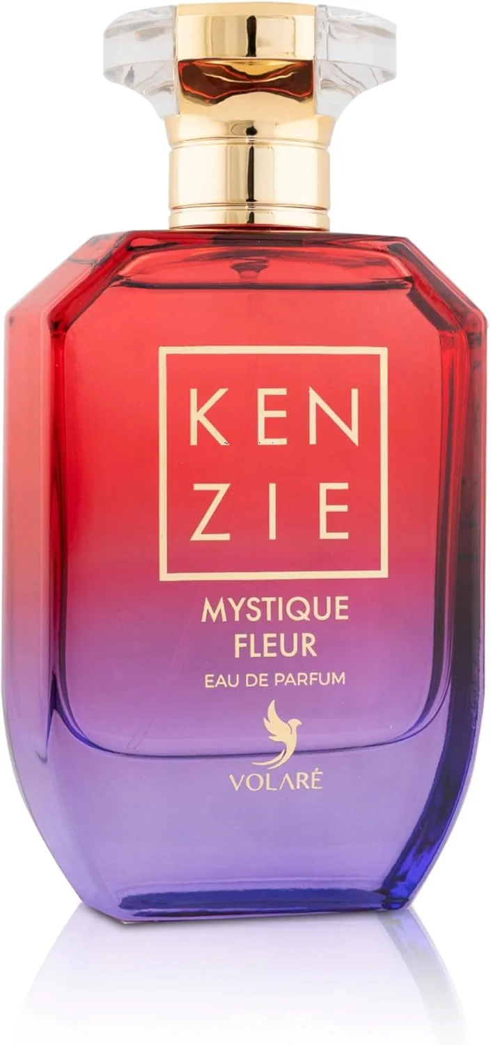 ادکلن زنانه ولار کنزی میستیک فلور - گرم و گلی، 100 میلی لیتر | ماندارین و گلابی، رز و گل صد تومانی، وانیل و مشک