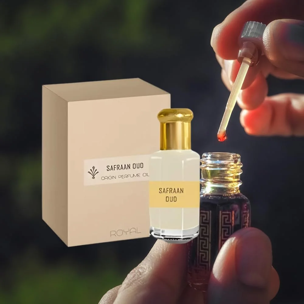روغن عطر زعفران عود اوریجین تی اس زد مناسب برای آقایان و بانوان 25 میلی لیتر