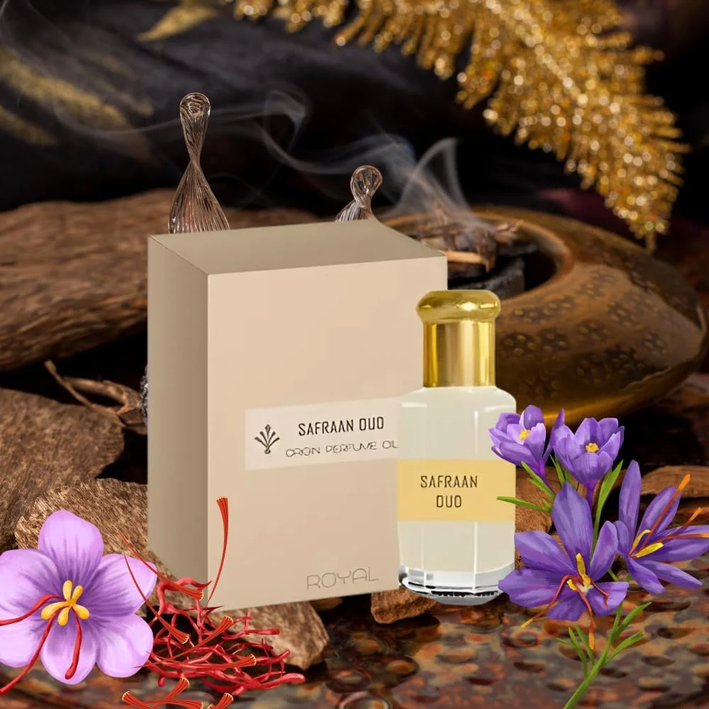 روغن عطر زعفران عود اوریجین تی اس زد مناسب برای آقایان و بانوان 25 میلی لیتر