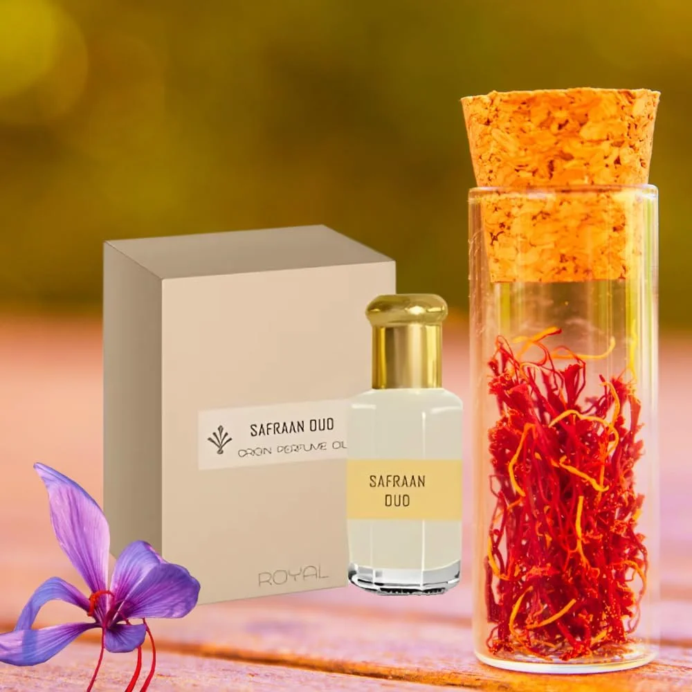 روغن عطر زعفران عود اوریجین تی اس زد مناسب برای آقایان و بانوان 12 میلی لیتر