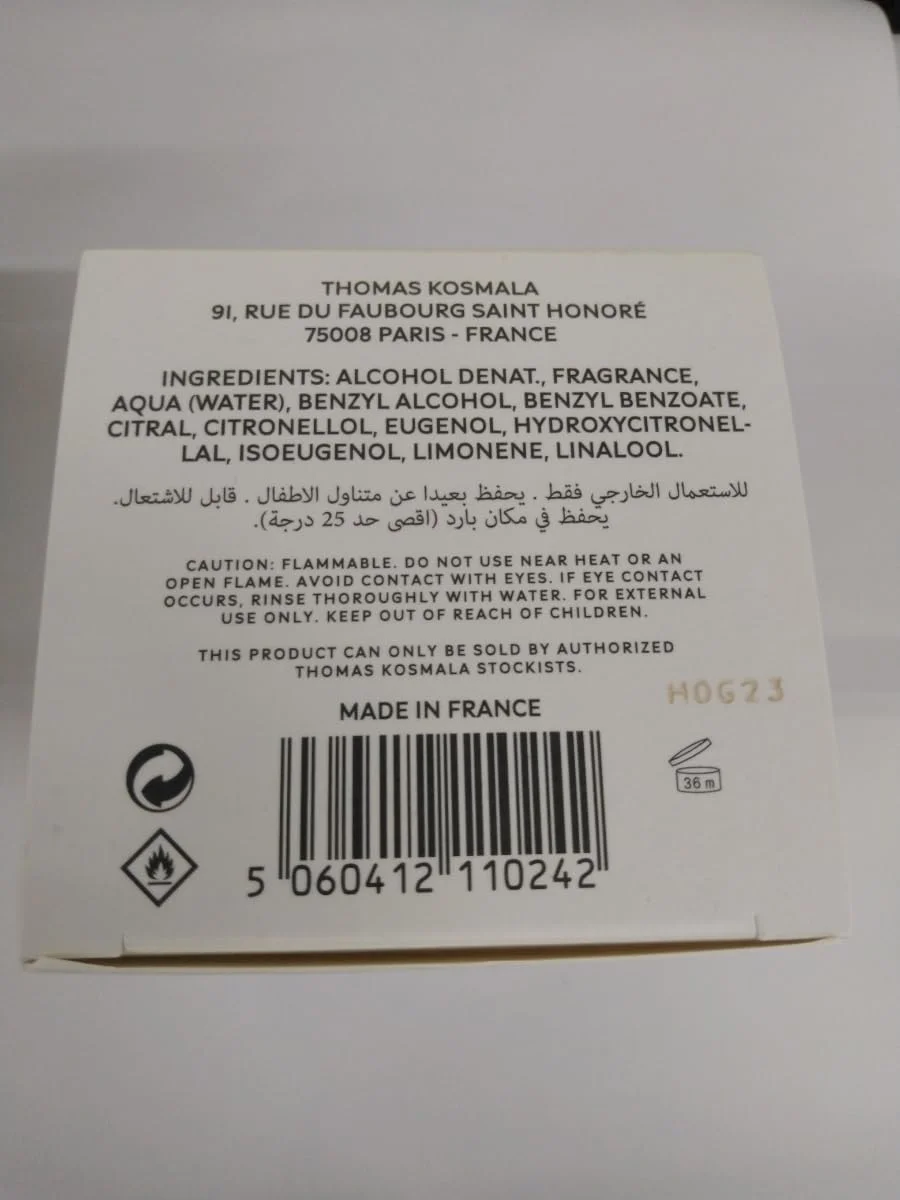 ادکلن توماس کوزمالا شماره 5 فرنزی ادو پرفیوم унисекс، 100 میلی لیتر