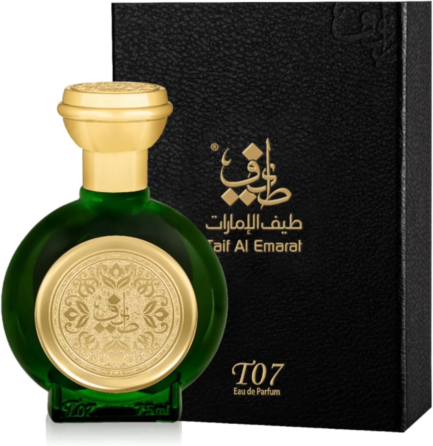 ادکلن عود کامبودی دودی T07 طائف الامارات پرفیومز - عربی مردانه و زنانه - ادو پرفیوم - مواد طبیعی - 75 میلی لیتر