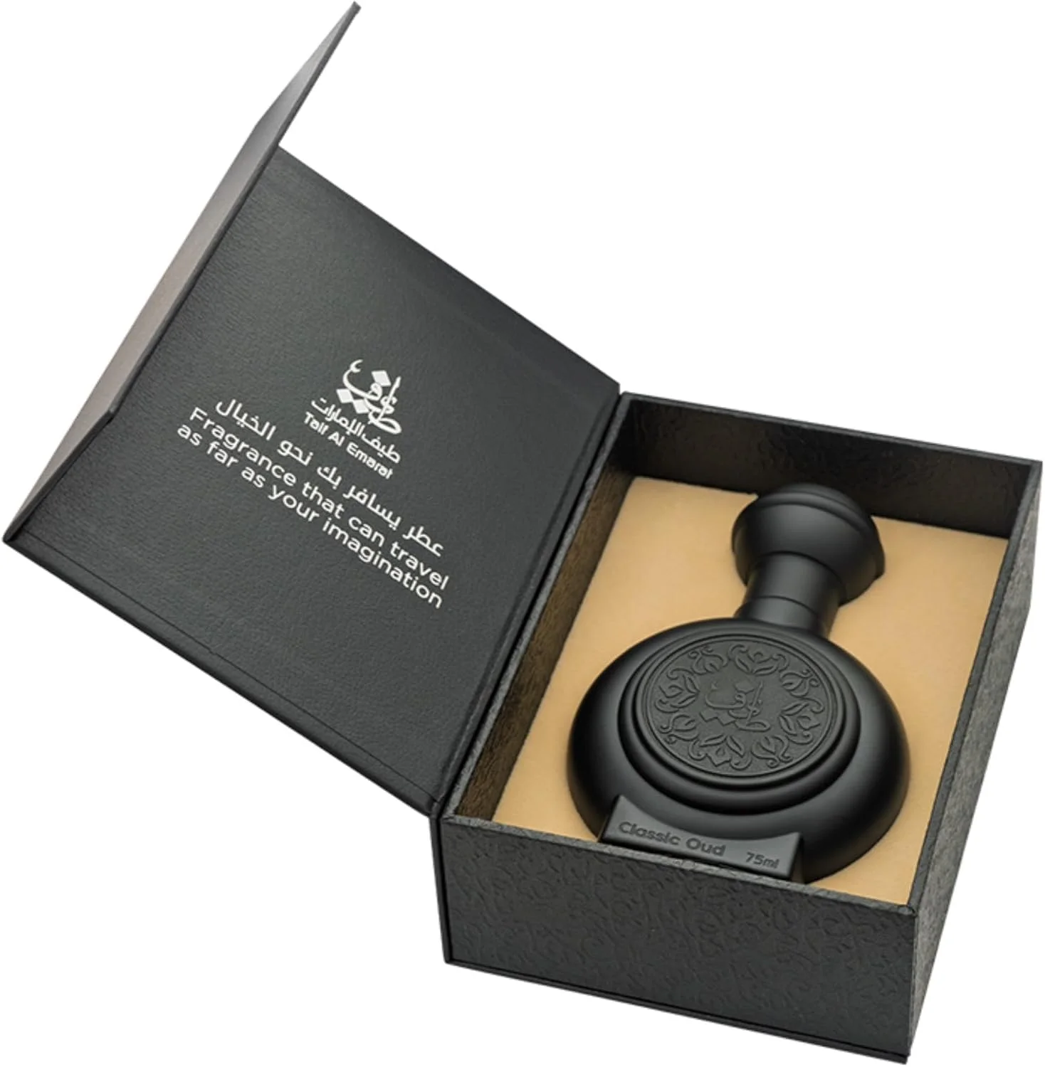 عطر کلاسیک عود طائف الامارات - عطرهای عربی مردانه و زنانه - ادو پرفیوم - مواد طبیعی - 75 میلی لیتر