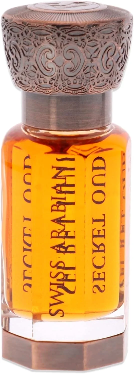 روغن عطر унисекс Swiss Arabian Secret Oud حجم 12 میلی لیتر (بسته 2 عددی)