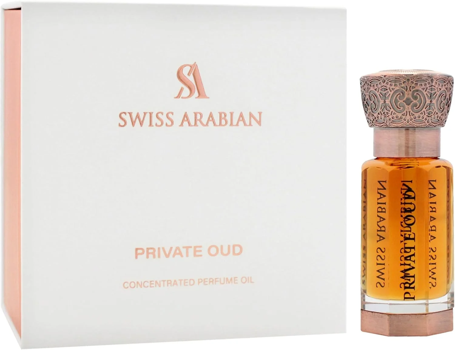 روغن عطر عود خصوصی سوئیس عربین унисекс 12 میلی لیتر (بسته 2 عددی)