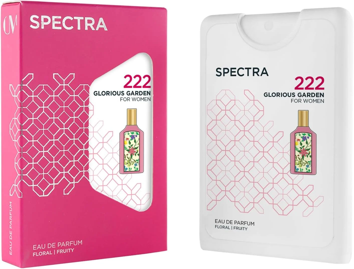 عطر جیبی زنانه اسپکترا پاکت 222 گلوریوس گاردن ادو پرفیوم - 18 میلی لیتر