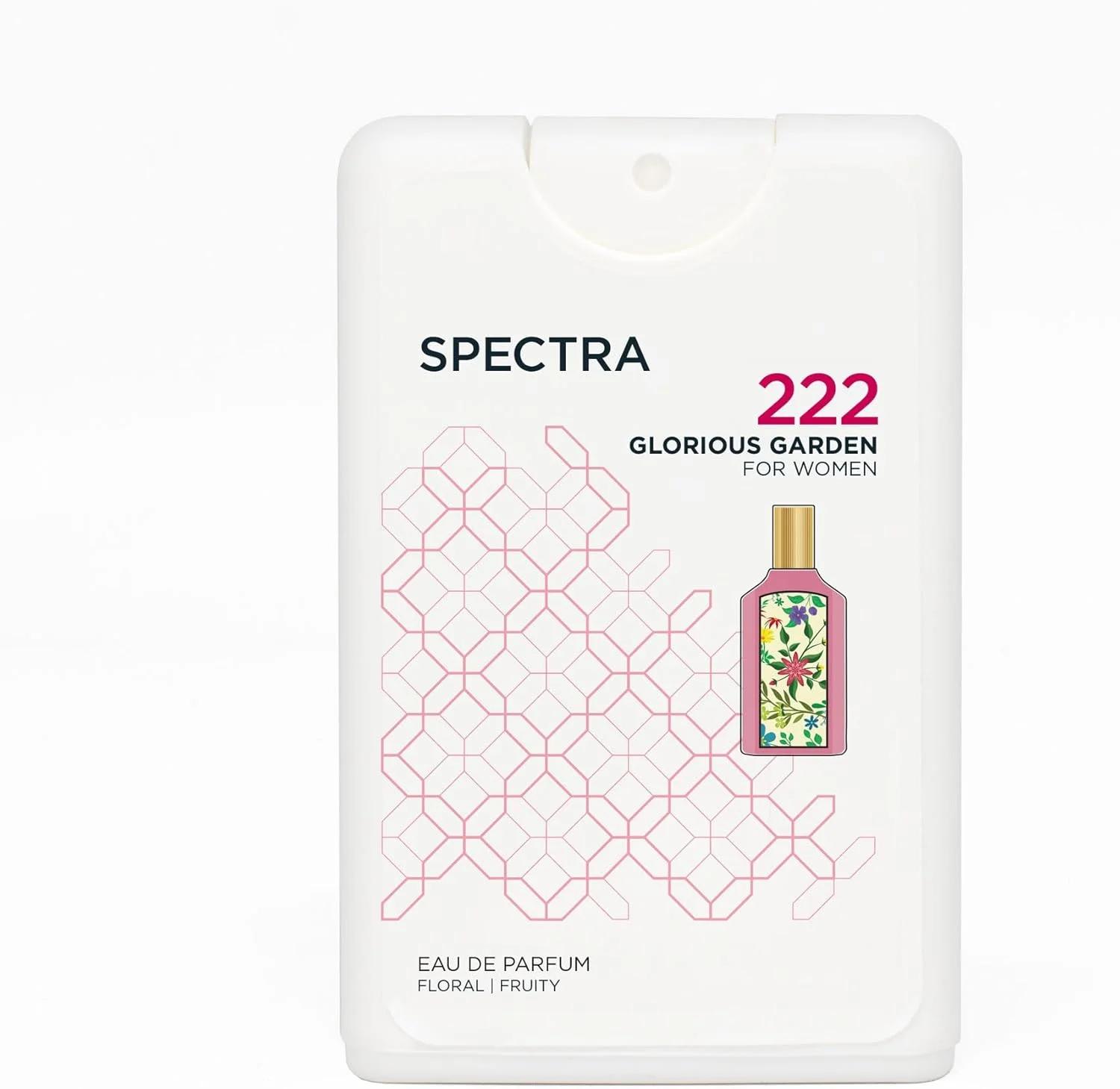 عطر جیبی زنانه اسپکترا پاکت 222 گلوریوس گاردن ادو پرفیوم - 18 میلی لیتر