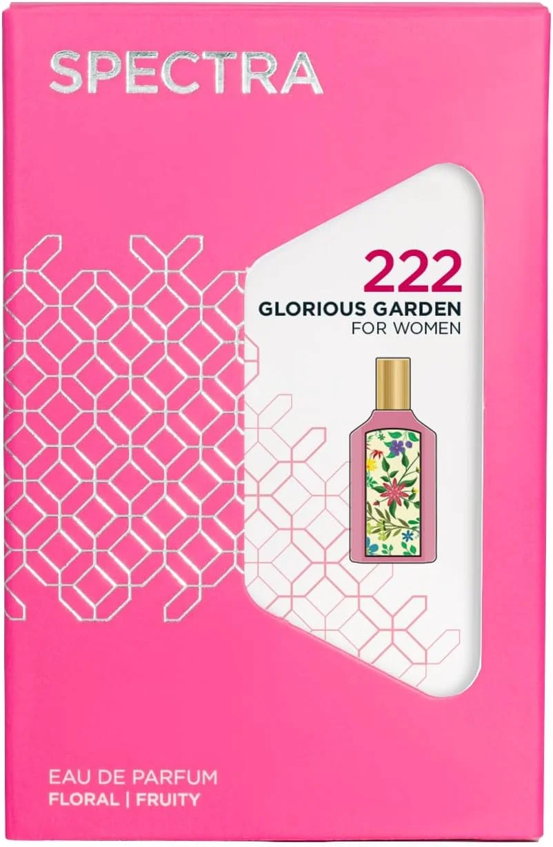 عطر جیبی زنانه اسپکترا پاکت 222 گلوریوس گاردن ادو پرفیوم - 18 میلی لیتر