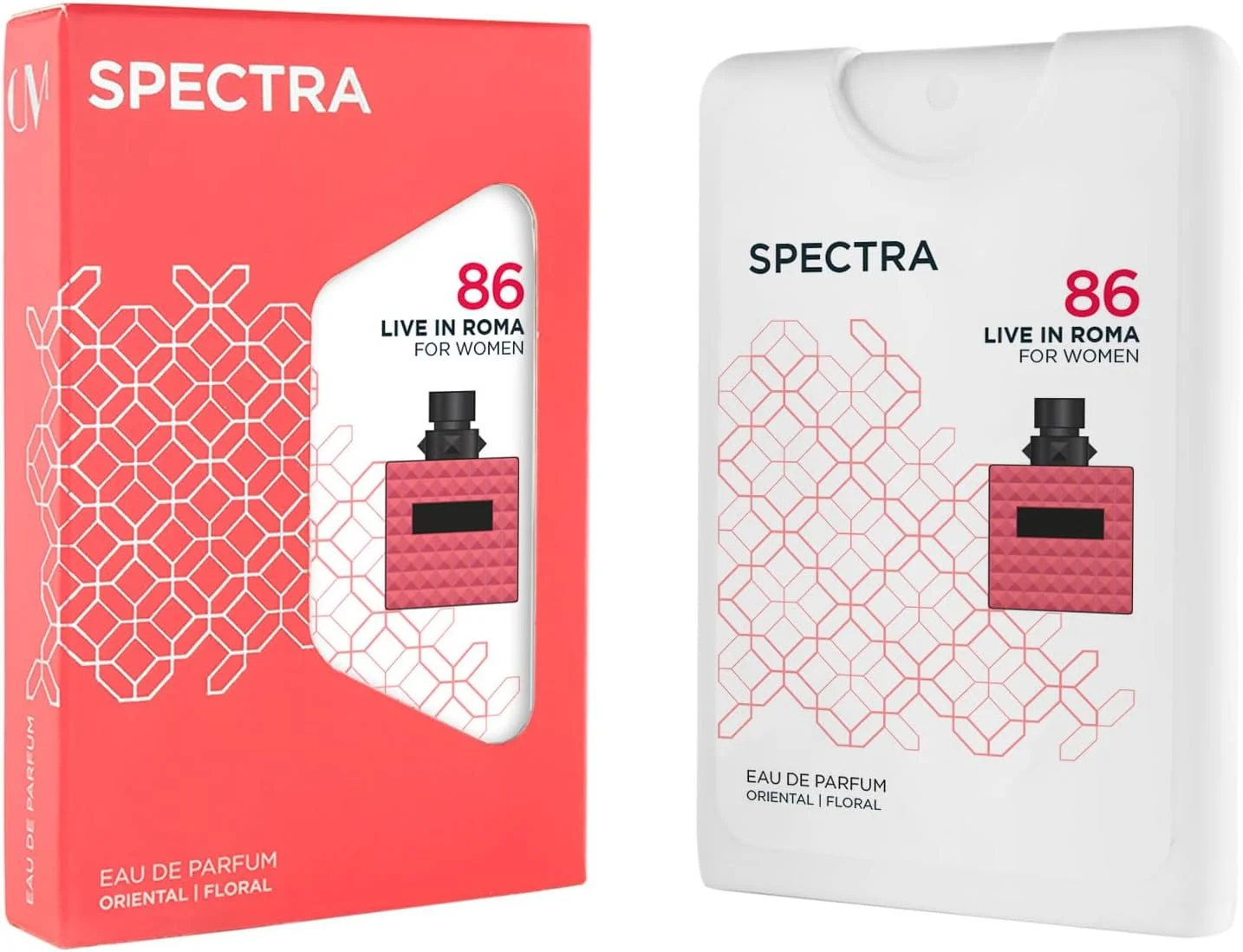 عطر جیبی زنانه اسپکترا مدل Pocket 086 Live In Roma ادو پرفیوم - 18 میل