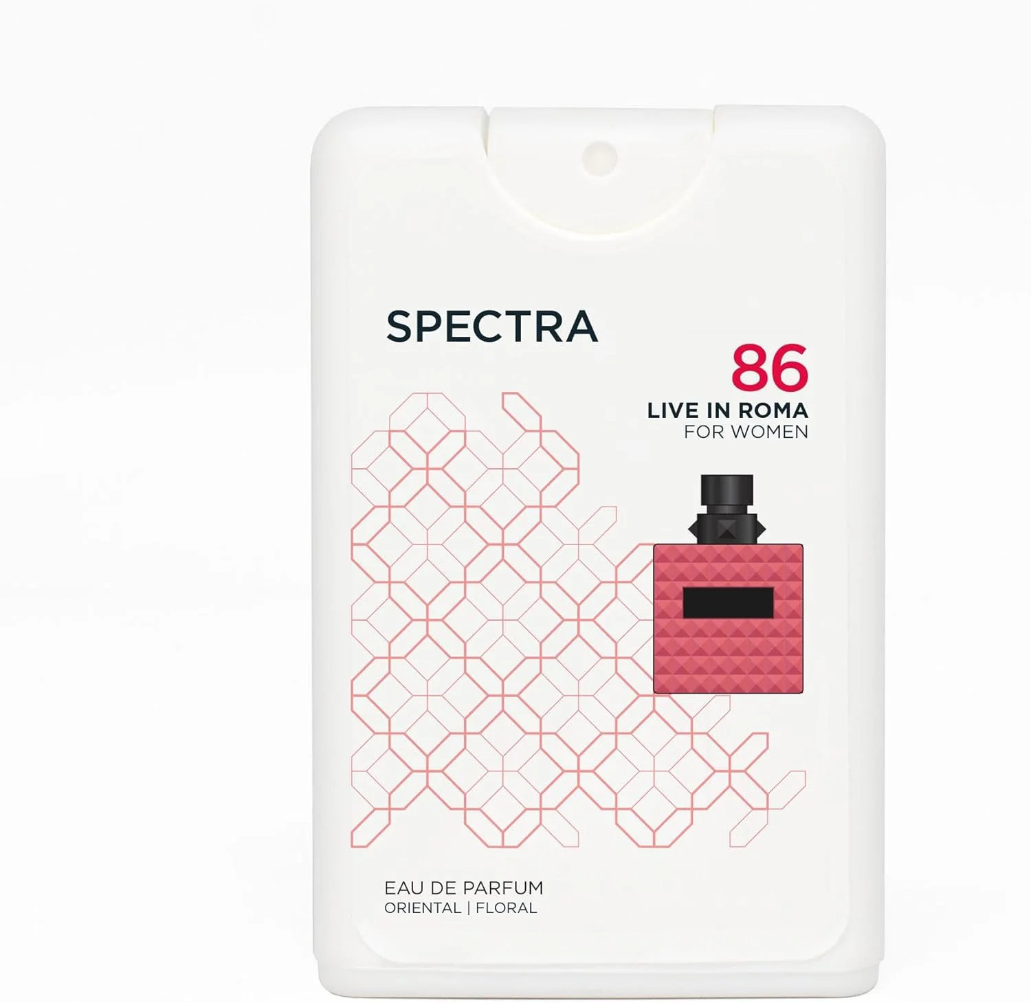 عطر جیبی زنانه اسپکترا مدل Pocket 086 Live In Roma ادو پرفیوم - 18 میل