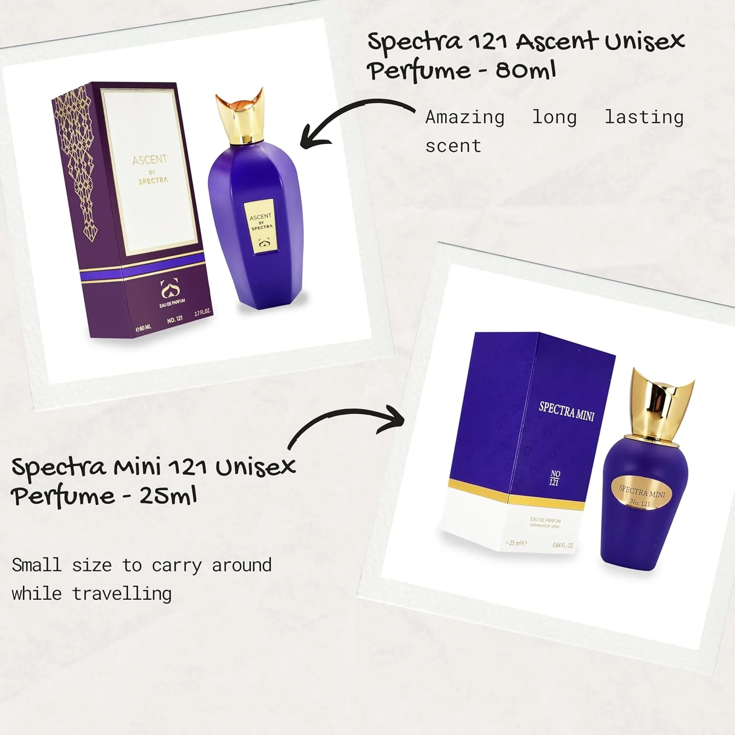 ادکلن اسپکترا 121 Ascent Eau De Parfum унисекс - 80 میلی لیتر