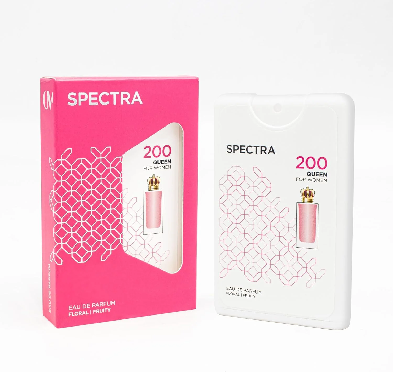 عطر جیبی زنانه اسپکترا مدل Pocket 200 Queen EDP - حجم 18 میلی لیتر