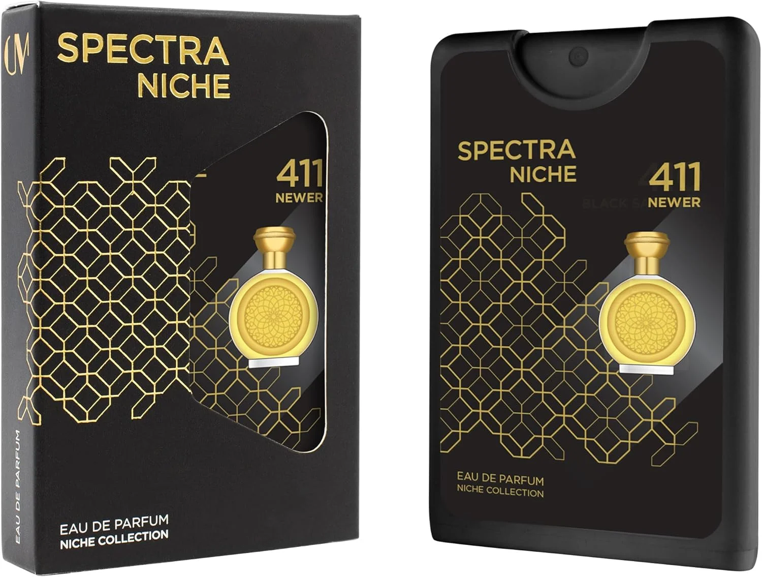 عطر جیبی اسپکترا نیش 411 Newer EDP یونیسکس - 18 میلی لیتر