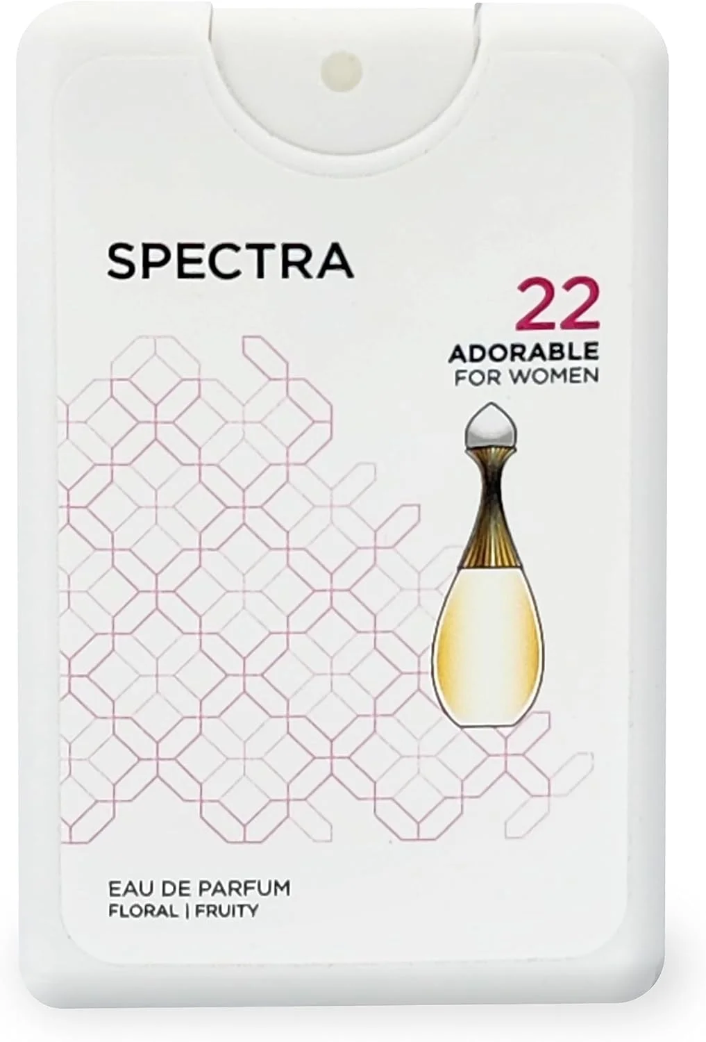 عطر جیبی زنانه اسپکترا پاکت 022 ادوربل - 18 میلی لیتر