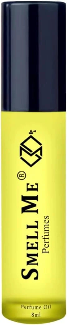 روغن عطر Smell Me با 120 رایحه عطر فرانسوی، ماندگاری طولانی، 8 میلی لیتر، نوع PR Exes Black L Exces، بدون الکل