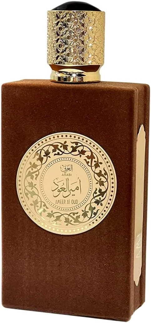عطر شیخ سعید ARABI Ameer Al Oud ادو پرفیوم زنانه و مردانه 100 میلی لیتر - عطر گل عودی، رایحه ماندگار با نت های مشک