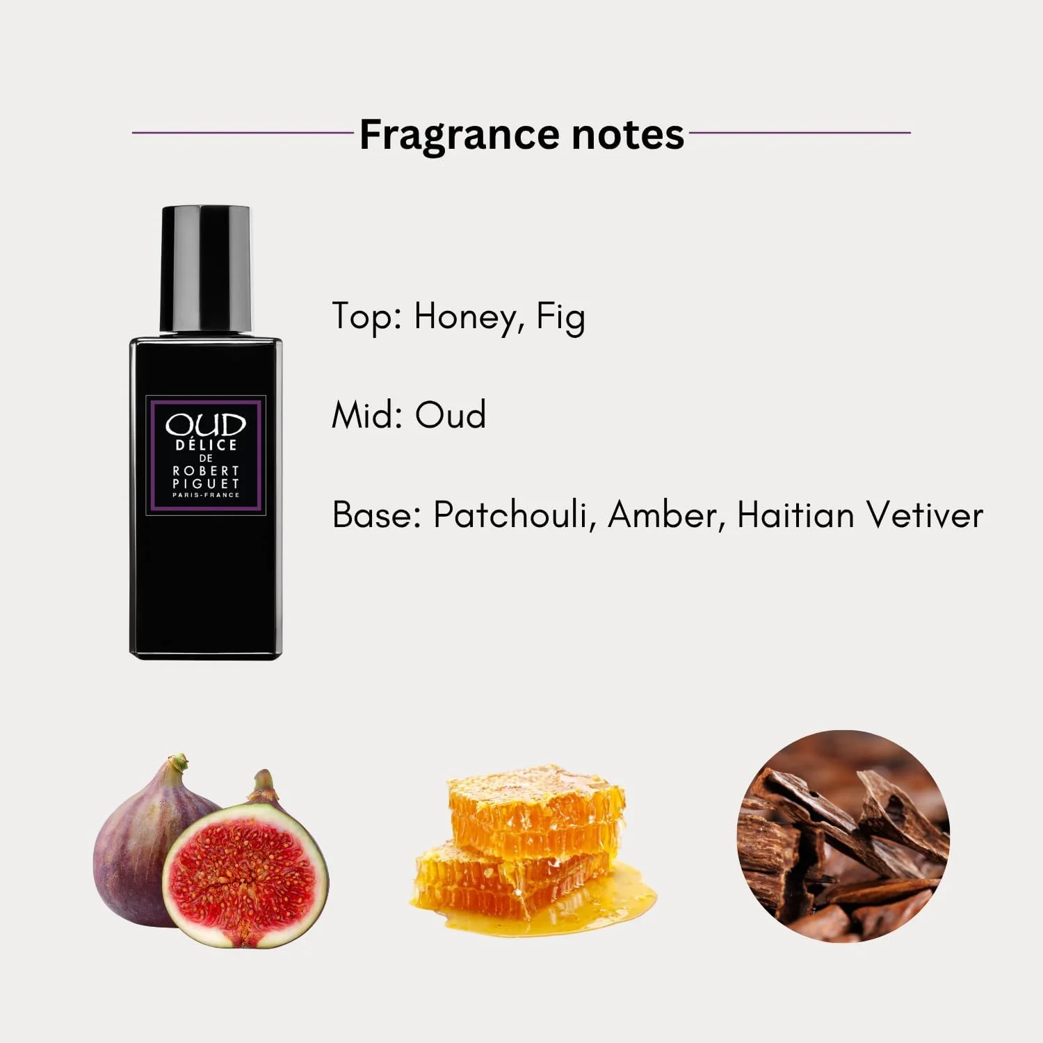 ادکلن اسپری унисекс Robert Piguet Oud Delice Eau de Parfum، 50 میلی لیتر