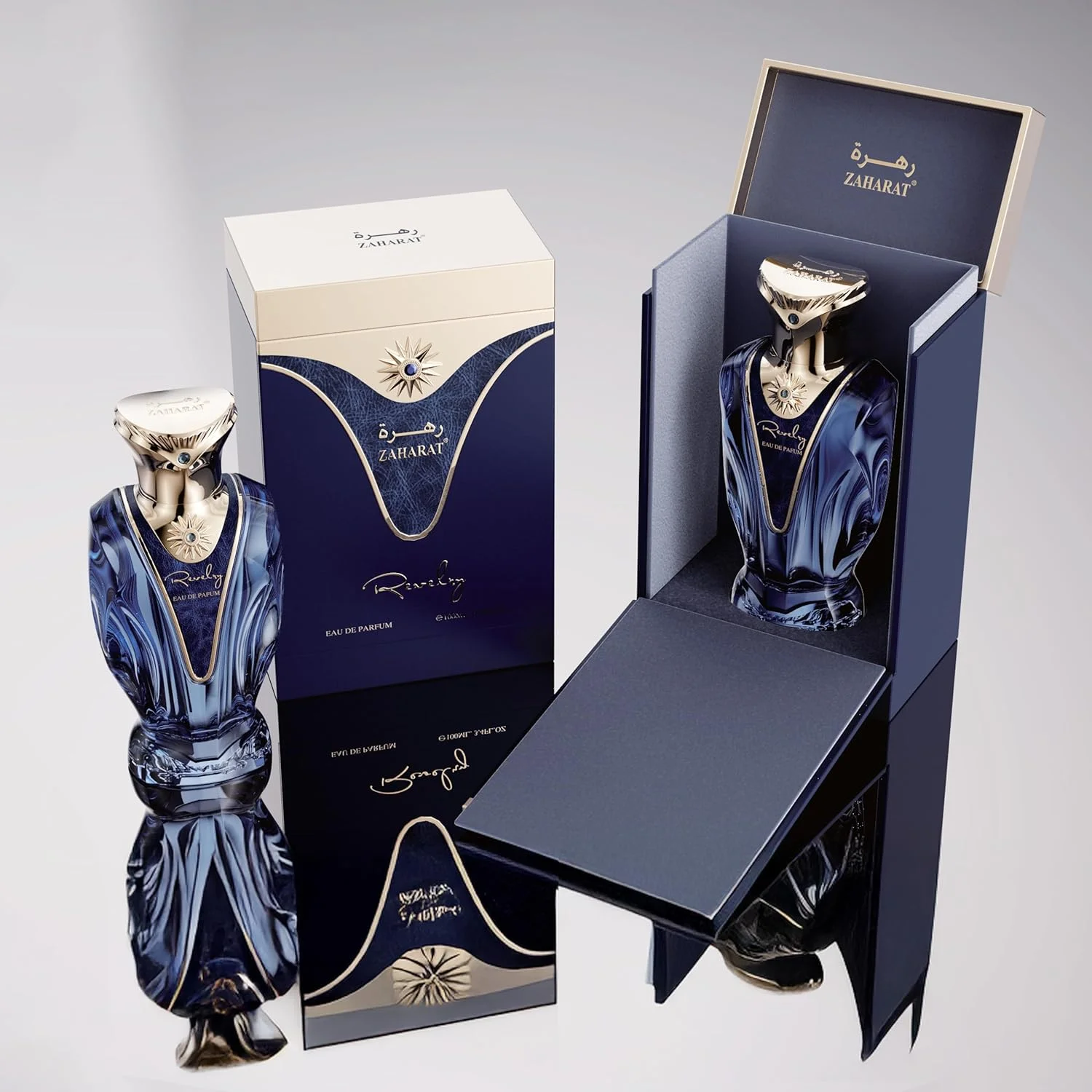 عطر ریولری ۱۰۰ میل از عود الخلیج | عطر یونیسکس | رایحه گلی و ادویه ای ماندگار | عطر لوکس روزمره برای مردان و زنان | نت های مشک، وانیل و عنبر | مناسب سفر