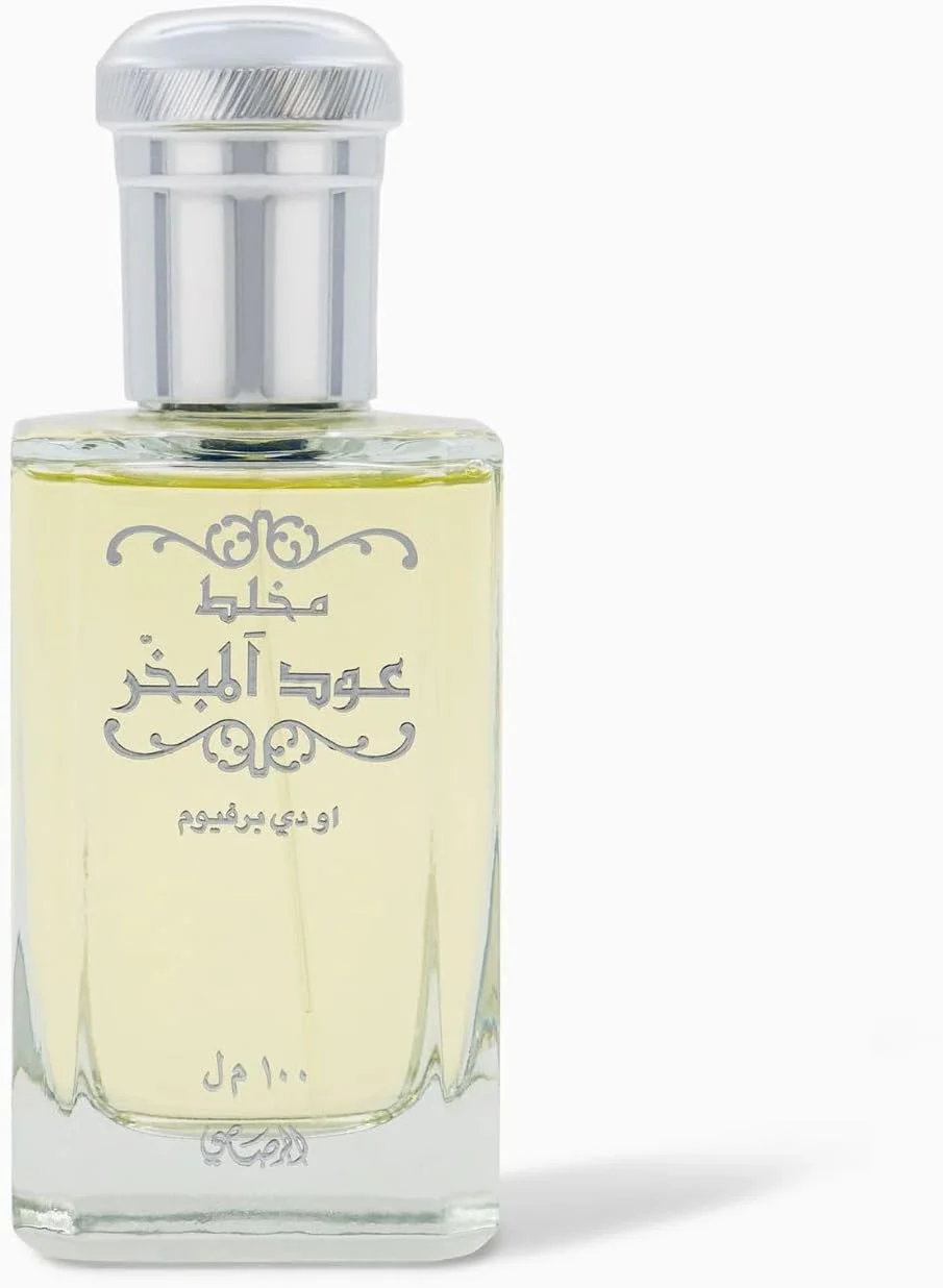 عطر ادو پرفیوم رصاصی Mukhallat Oud Al Mubakhar унисекс، 100 میلی لیتر