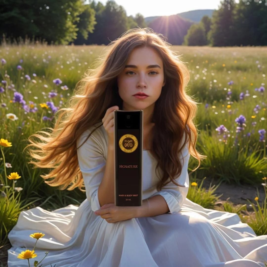 اسپری مو و بدن عود سیگنیچر عودلاکس 20 میلی لیتر - ترکیبی مخفی از عطر عود، پوست و پوست سر را تغذیه می کند تا تقویت و تازه شود. هل، زنجبیل، فندق، مشک