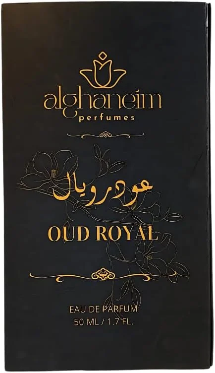 عطرهای عود رویال – رایحه سلطنتی | مناسب برای خانم ها و آقایان | ماندگاری طولانی | الهام گرفته از طراحان | 50 میلی لیتر | توسط عطرهای الغنیم.