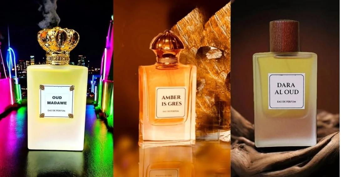 ست ۳ عددی عود ماداوی Adp Amber is gres Adp Dara al oud Edp، ۶۰ میلی لیتر، قابل استفاده برای آقایان و بانوان، عطر عربی با ماندگاری طولانی، عطر اصلی با پایه روغن
