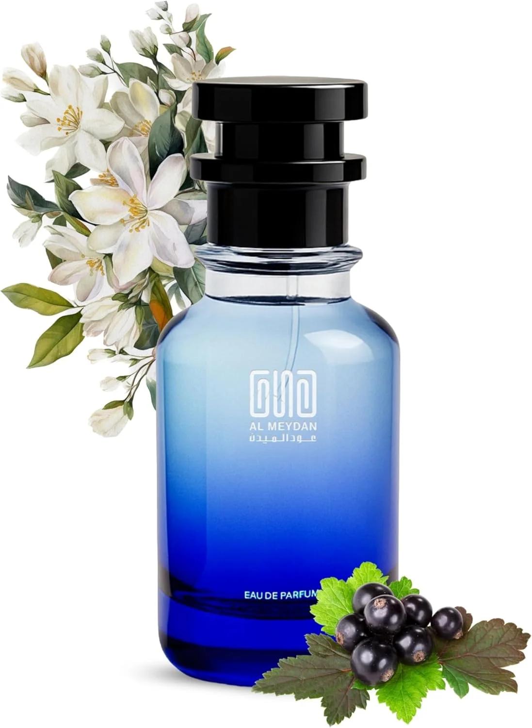 عطر روغنی عود المیدان زنانه - الهام گرفته از La Vee Est Bele، شیرین و لذیذ با رایحه های انگور فرنگی سیاه، زنبق و وانیل - بدون الکل - ماندگاری 8-10 ساعته برای ظرافت شبانه (80 میلی لیتر)