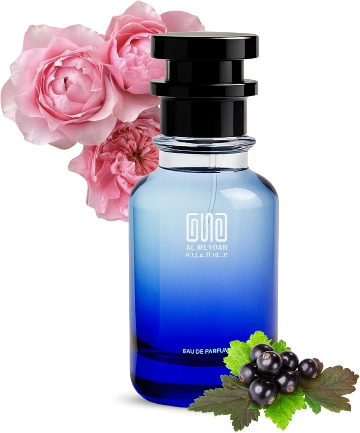 عطر روغنی عود المیدان زنانه – الهام گرفته از سی فیوری جورجیو آرمانی، رایحه ای شیک گلی شیپر با وانیل، رز و انگور فرنگی سیاه، ماندگاری 6-8 ساعته، بدون الکل (100 میلی لیتر)
